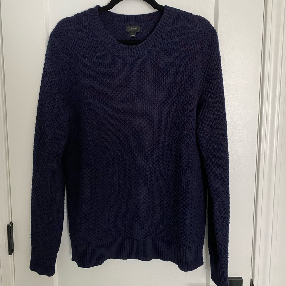 J.Crew Navy Knit Sweater